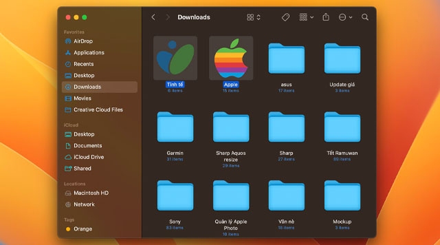 Cách thay đổi các biểu tượng cho các tệp hoặc thư mục trên máy Mac
