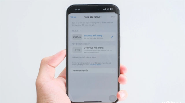 Apple bất ngờ tăng giá gói dịch vụ iCloud tại Việt Nam