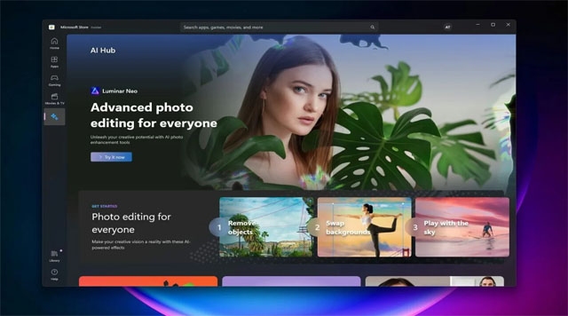 Đây là Microsoft Store được hỗ trợ bởi AI trên Windows 11