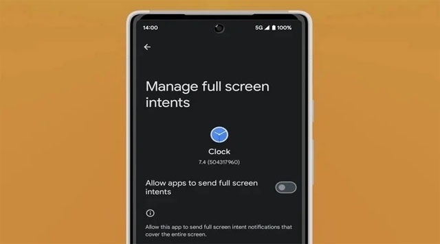 Android 14 sẽ cho phép người dùng tắt quyền gửi quảng cáo fullscreen của app?