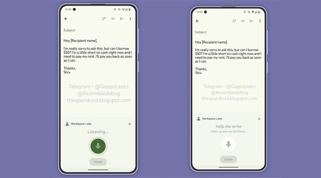 Gmail Voice Compose hỗ trợ sử dụng giọng nói và AI để soạn thảo email