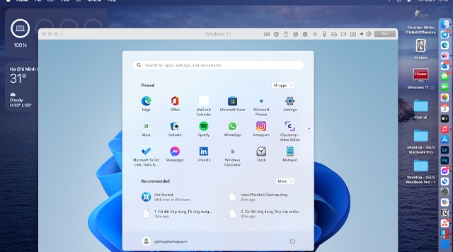 Microsoft công bố 2 cách để chạy Windows 11 trên máy Mac: Windows 365 và Parallels 19