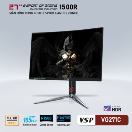 Màn hình cong VSP 27inch ESport Gaming VG271C