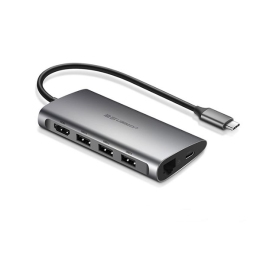 [Ugreen 50538 ] Bộ chuyển đổi USB Type-C to HDMI,Lan,USB,SD