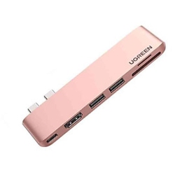 [Ugreen 90288 ] Bộ chuyển USB type C màu Rose gold cho Macbook CM380 10090288