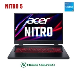 [New 100%] Acer Nitro 5 Tiger 2022 AN517-55 Core i5-12500H/Ram 8GB/SSD 256GB/RTX 3050/17,3inch FHD IPS 144Hz