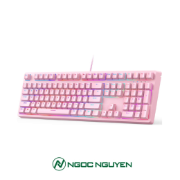 Bàn Phím  Cơ Aukey G15 Pink RGB