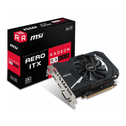 [New 100%] Card Màn Hình Msi Radeon RX 550 AERO ITX 4GB
