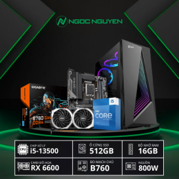 [New 100%] NNPC Đồ Họa B760 Core i5 13th/ RT 6600/ Window 10,11