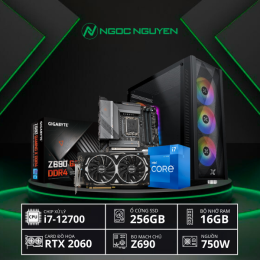 [New 100%] NNPC Đồ Họa Z690 Core i7 12th/ RTX 2060/ Window 10,11