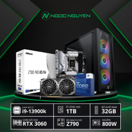 [New 100%] NNPC Đồ Họa Z690 Core i7 13th/ RTX 3060Ti/ Window 10,11