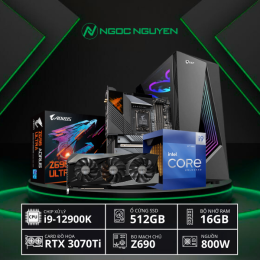 [New 100%] NNPC Đồ Họa Z690 Core i9 12th/ RTX 3070Ti/ Window 10,11