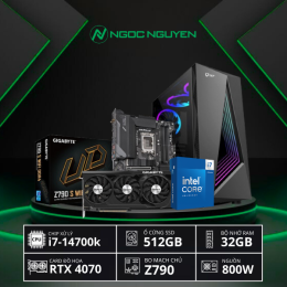 [New 100%] NNPC Đồ Họa Z790 Core i7 14th/ RTX 4070/ Window 10,11