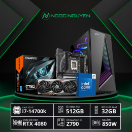 [New 100%] NNPC Đồ Họa Z790 Core i7 14th/ RTX 4080/ Window 10,11