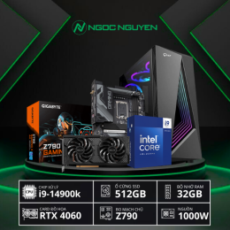 [New 100%] NNPC Đồ Họa Z790 Core i9 14th/ RTX 4060/ Window 10,11