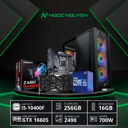 NNPC Đồ Họa Z490 Core i5 10th/ GTX 1660S/ Window 10,11