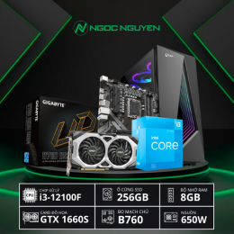 NNPC Gaming B760 Core i3 12th/ VGA 6GB / Window 10,11