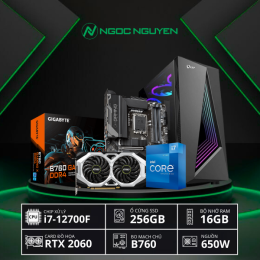 NNPC Gaming B760 Core i7 12th/ VGA 6GB / Window 10,11