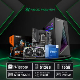 NNPC Gaming B760 Core i7 13th/ VGA 6GB / Window 10,11
