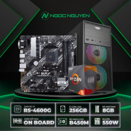 PC B450 AMD R5-4600G / VGA  OnBoard