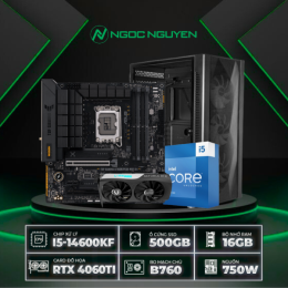 PC B760 Intel Core i5-14600KF / VGA RTX 4060 Ti