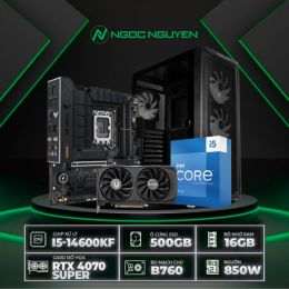 PC B760 Intel Core i5-14600KF / VGA RTX 4070 Super