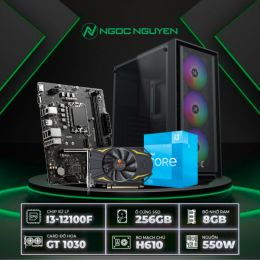 PC H610 Intel Core i3-12100F / VGA GT 1030