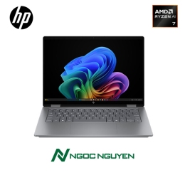 [New 100%] HP OmniBook X Flip 14 2in1 | Ryzen AI 7 350 | 14 inch 2K Touch ( Model 2026 ) 