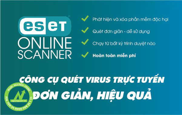 Phần mềm ESET Online Scanner