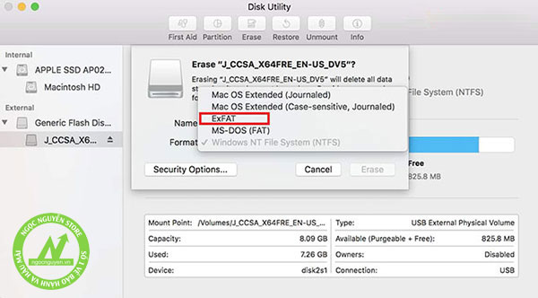 Cách Copy dữ liệu từ Macbook vào USB đơn giản, nhanh chóng