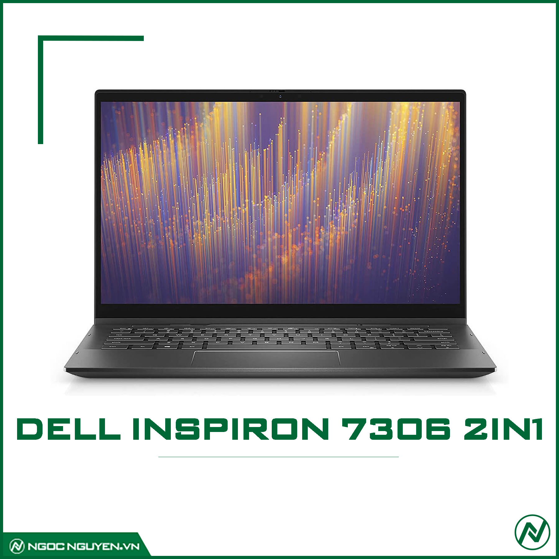 [New 100%] Dell inspirion  N7306 2in1 i5-1135G7/ RAM 8GB/ SSD 512GB/ 13.3 INCH FHD Touch 