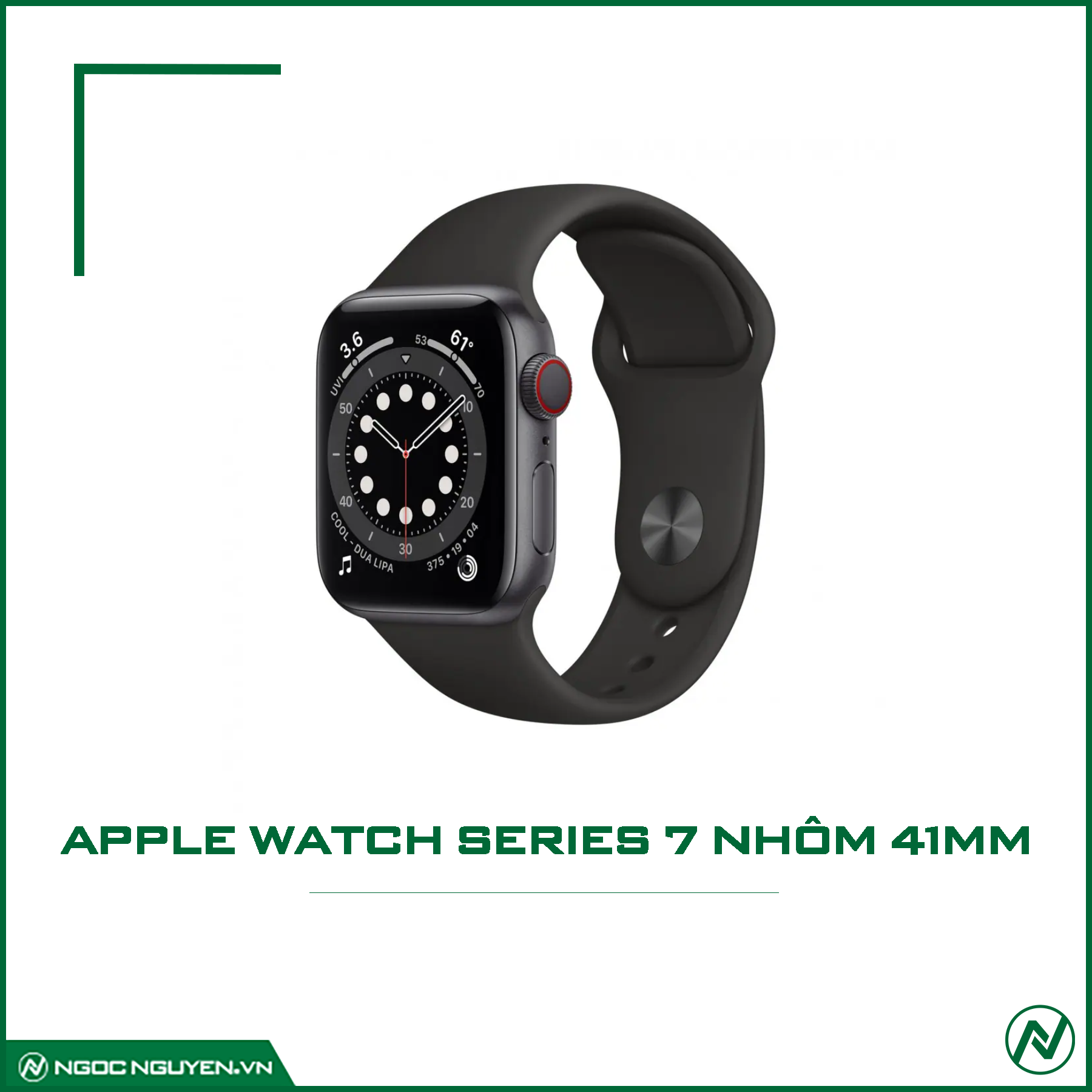[New 100%] Apple Watch Series 7 nhôm 41mm