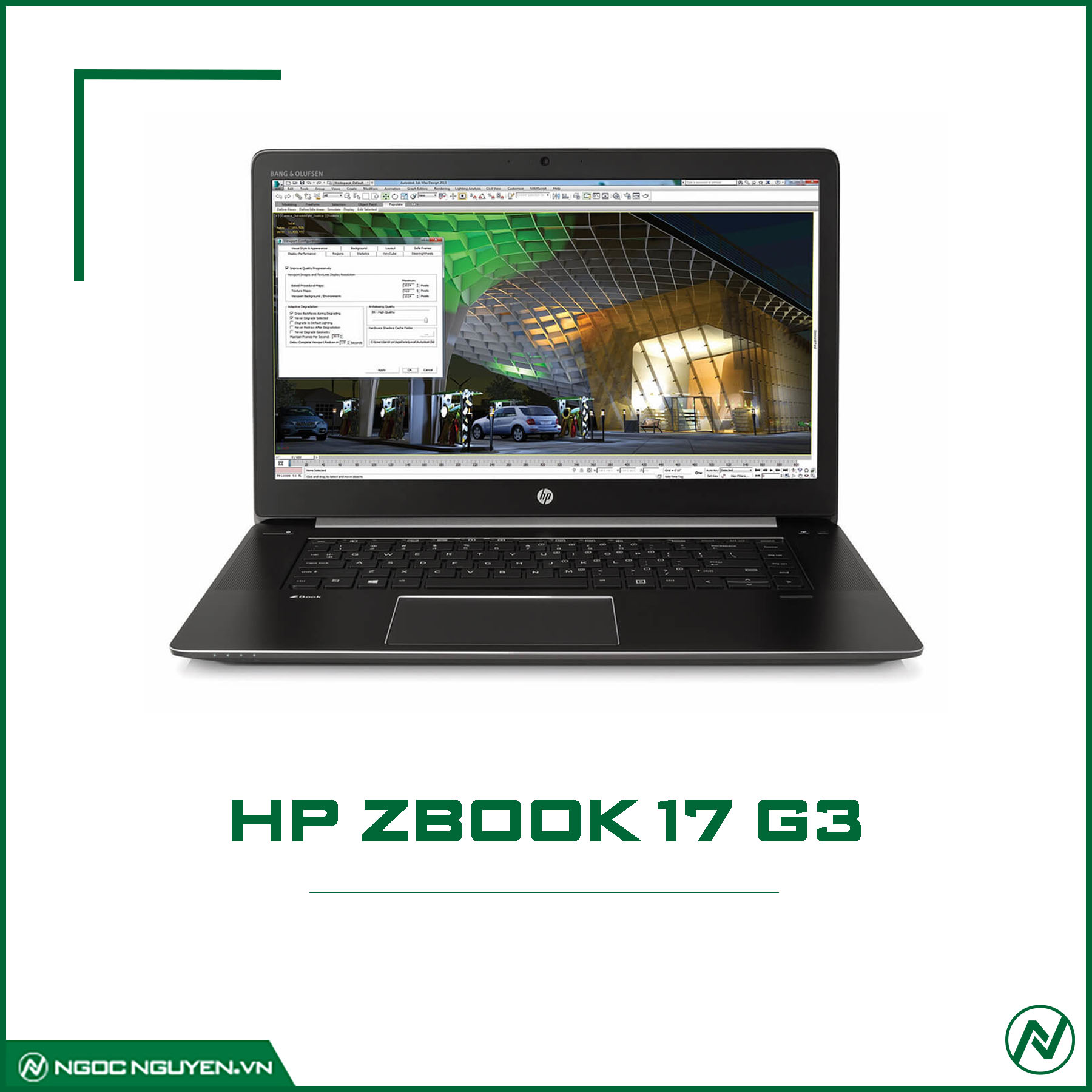 HP ZBook 17 G3 I7-6820HQ/ RAM 8GB/ SSD 256GB/ M1000M/ 17.3 INCH FHD