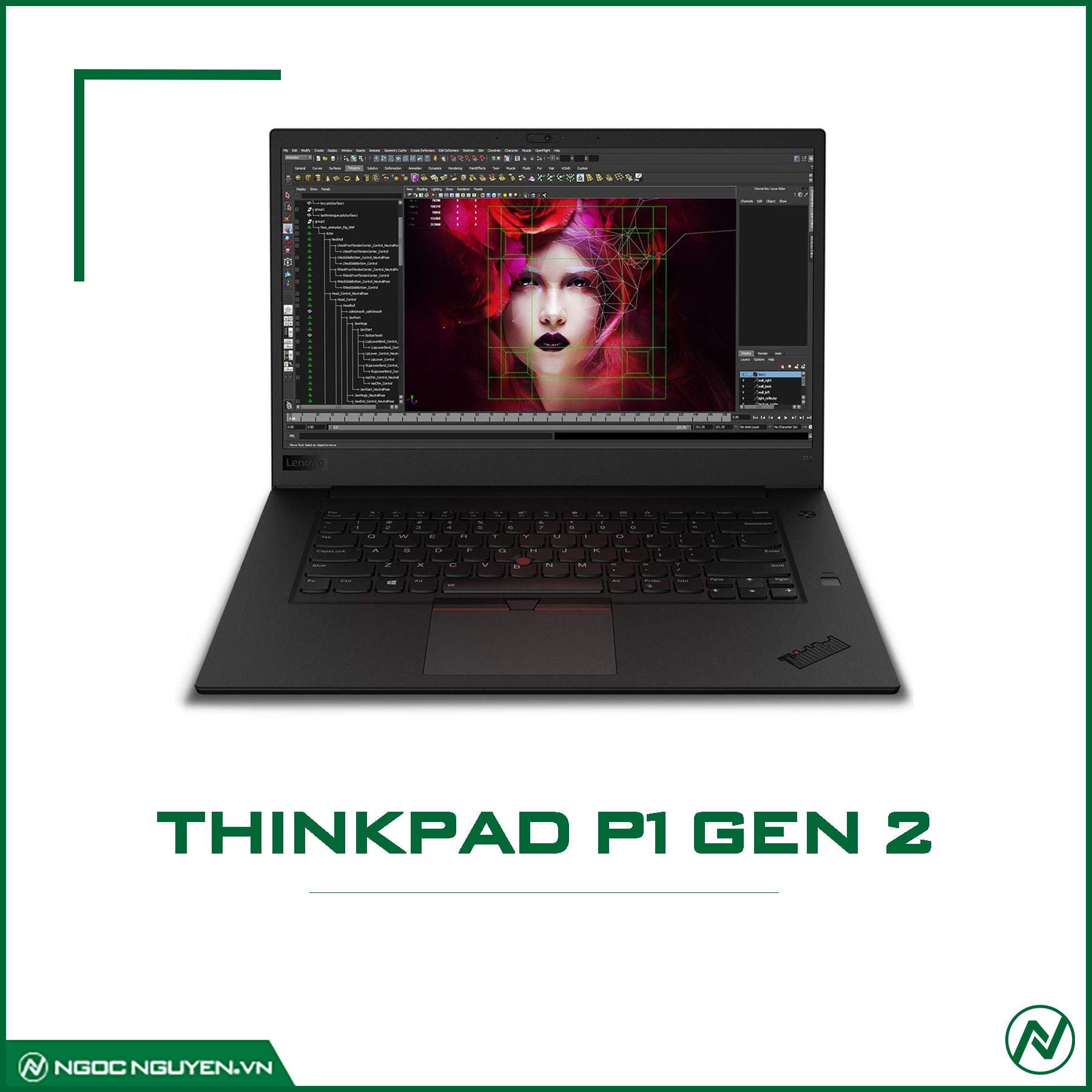 Lenovo ThinkPad P1 Gen2 i7 9750H/ RAM 16GB/ SSD 256GB/ T1000/ 15.6 INCH FHD
