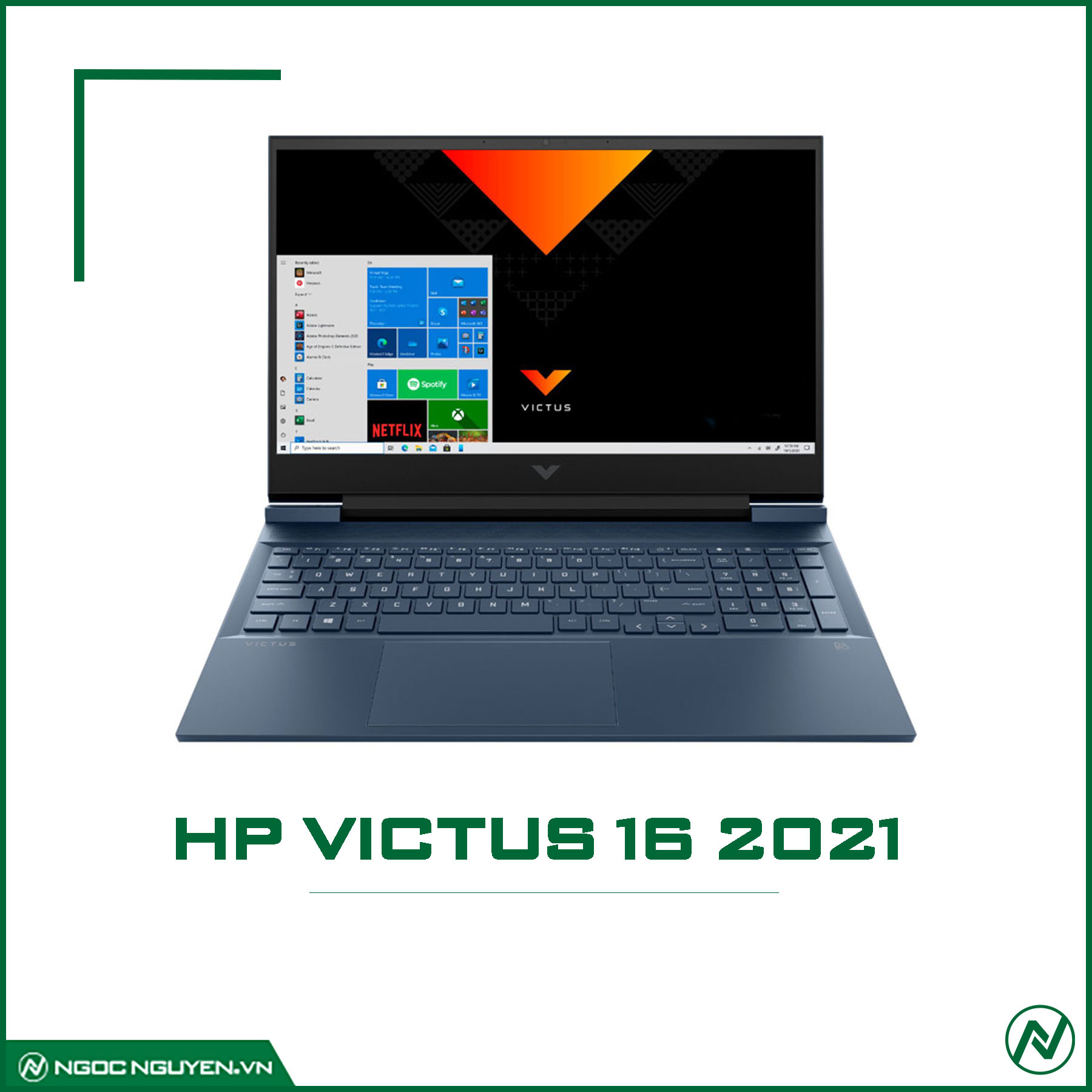 [ New 100%] HP Victus 16 2021 i5 11400H/ RAM 8GB/ SSD 512GB/ RTX 3050/ 16.1 INCH FHD
